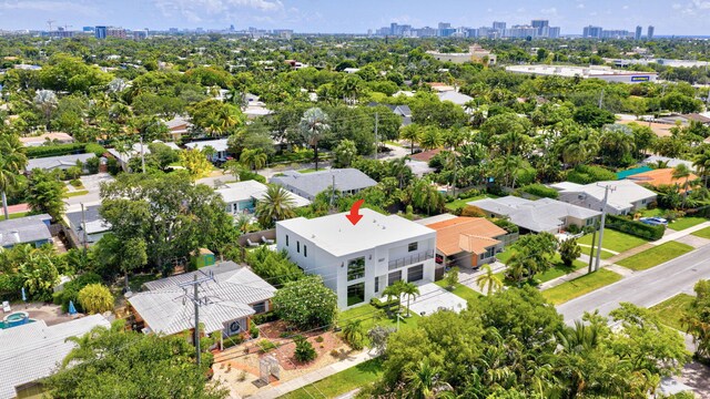 1807 NE 18th St, Fort Lauderdale, FL 33305 - aerial view of skyline