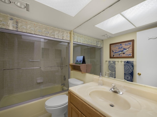 52 Yacht Club Dr Unit 103, North Palm Beach, FL 33408 - bathroom with vanity and combined bath / shower with glass door