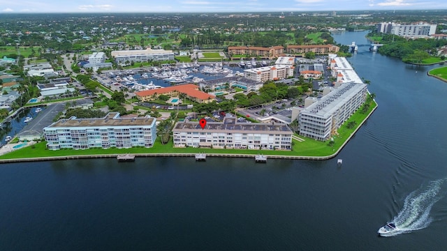 52 Yacht Club Dr Unit 103, North Palm Beach, FL 33408 - drone / aerial view of a nearby body of water