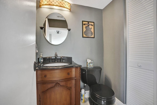 5465 Monterey D Cir Unit D, Delray Beach, FL 33484 - bathroom featuring vanity and toilet