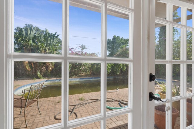 2860 Sheriff Way, Winter Park, FL 32792 - full bathroom featuring double vanity, ornamental molding, and shower / bath combination with glass door