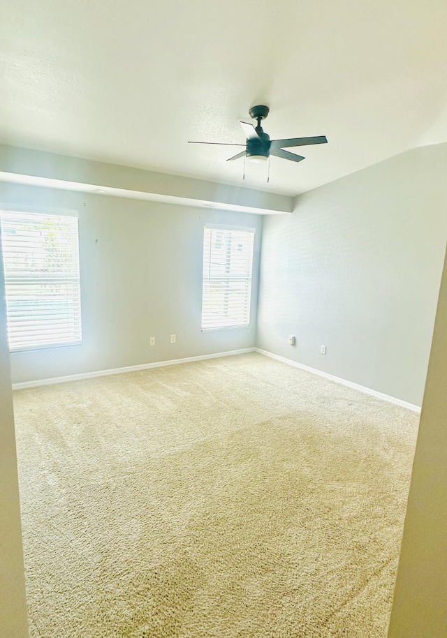 6455 NW Foxglove St, Port Saint Lucie, FL 34986 - unfurnished room featuring carpet flooring and a ceiling fan