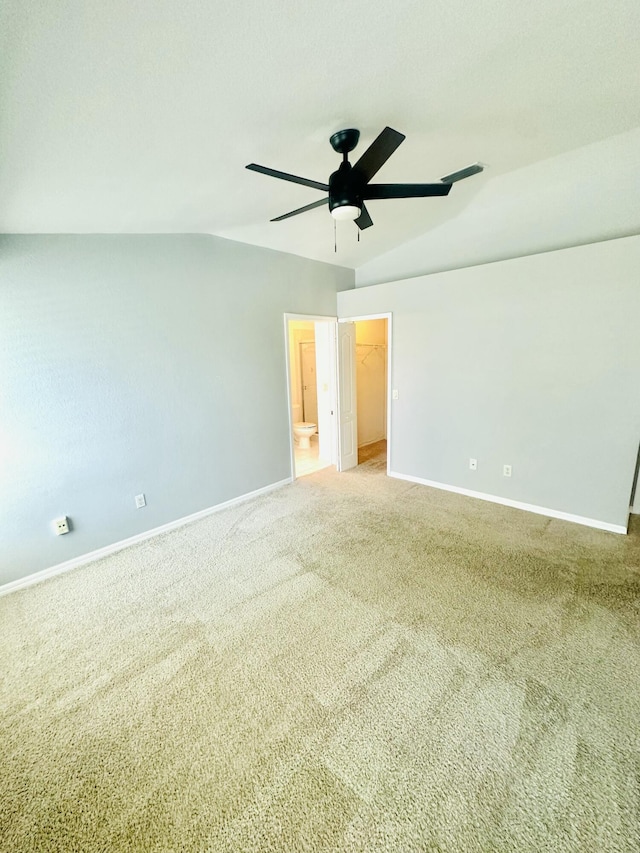 6455 NW Foxglove St, Port Saint Lucie, FL 34986 - carpeted spare room featuring baseboards and ceiling fan