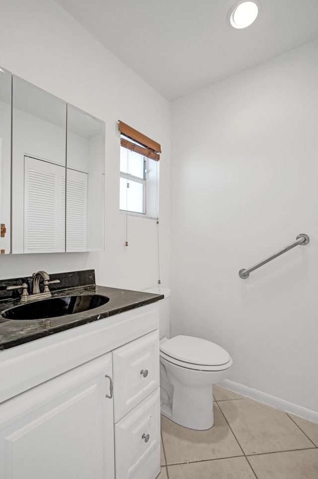 9700 Sunrise Lakes Blvd Unit 305, Sunrise, FL 33322 - bathroom featuring vanity and tile patterned flooring