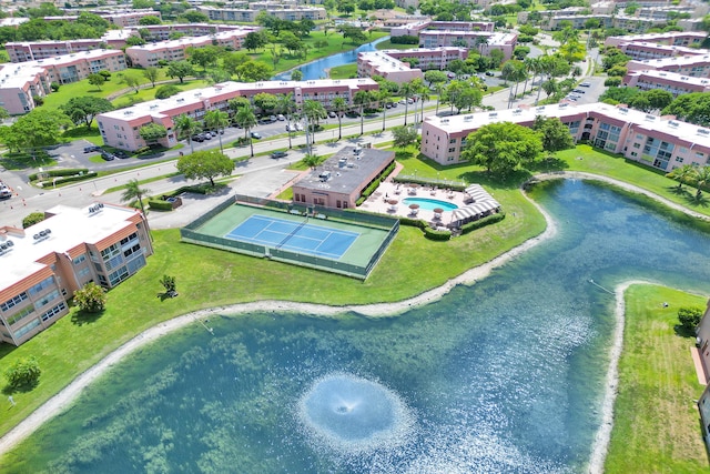 9700 Sunrise Lakes Blvd Unit 305, Sunrise, FL 33322 - drone / aerial view of apartment complex / building and a nearby body of water