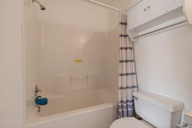 9931 Kamena Cir, Boynton Beach, FL 33436 - bathroom with shower / bath combination with curtain and toilet