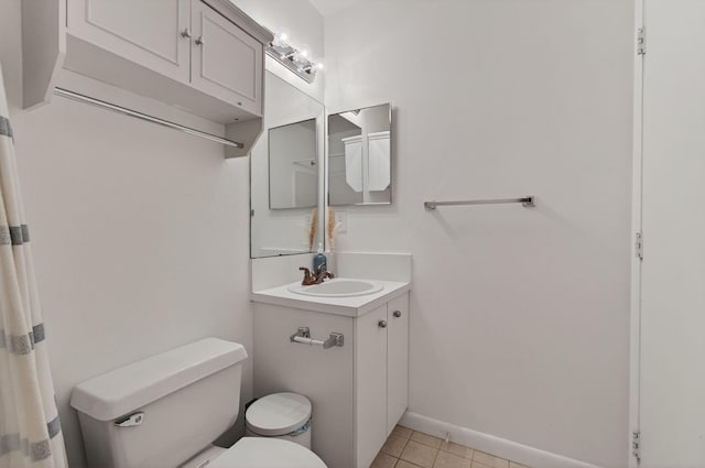 9931 Kamena Cir, Boynton Beach, FL 33436 - bathroom featuring vanity and tile patterned flooring