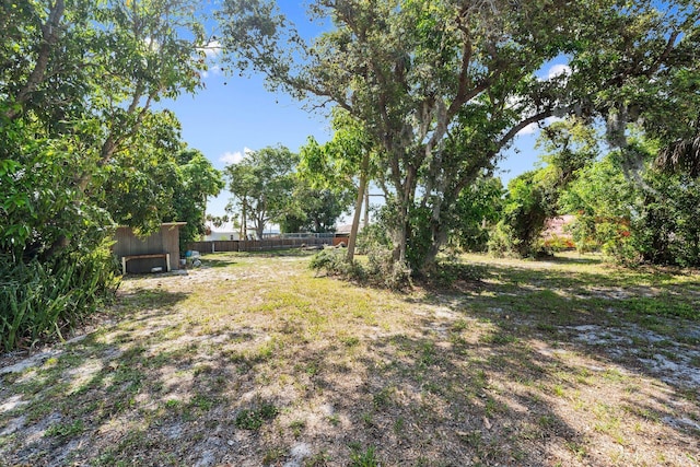 5203 S Indian River Dr, Fort Pierce, FL 34982 - view of yard