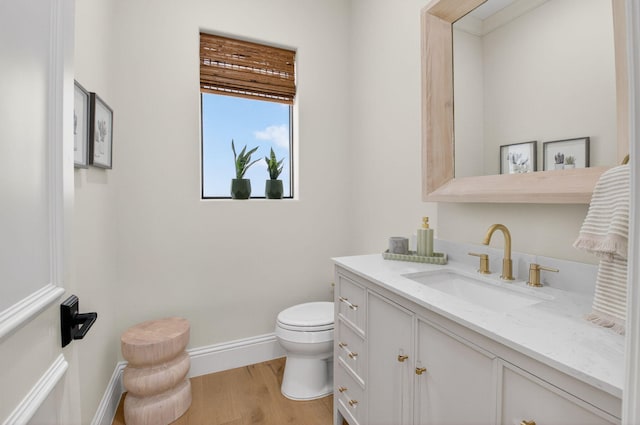 17865 Monte Vista Dr, Boca Raton, FL 33496 - bathroom with vanity and wood finished floors