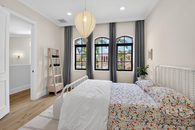 17865 Monte Vista Dr, Boca Raton, FL 33496 - bedroom featuring wood finished floors and recessed lighting