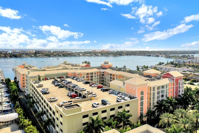 804 E Windward Way Unit 606, Lantana, FL 33462 - drone / aerial view of a large body of water