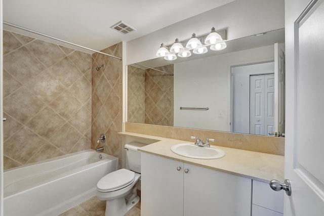 804 E Windward Way Unit 606, Lantana, FL 33462 - bathroom featuring vanity,  shower combination, and tile patterned flooring