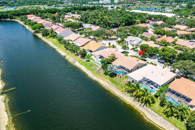 5336 NW 57th Way, Coral Springs, FL 33067 - aerial perspective of suburban area with a nearby body of water