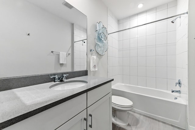 4112 Italia Way, Lake Worth, FL 33467 - full bathroom featuring vanity and tub / shower combination