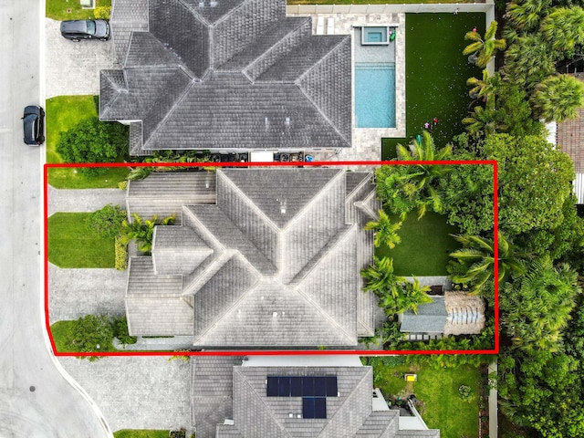 4112 Italia Way, Lake Worth, FL 33467 - aerial overview of property's location with property parcel outlined