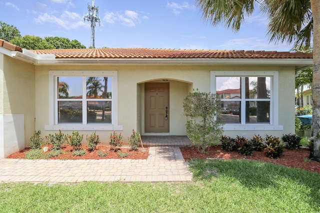 1466 Artimino Ln, Boynton Beach, FL 33436 - entrance to property featuring stucco siding