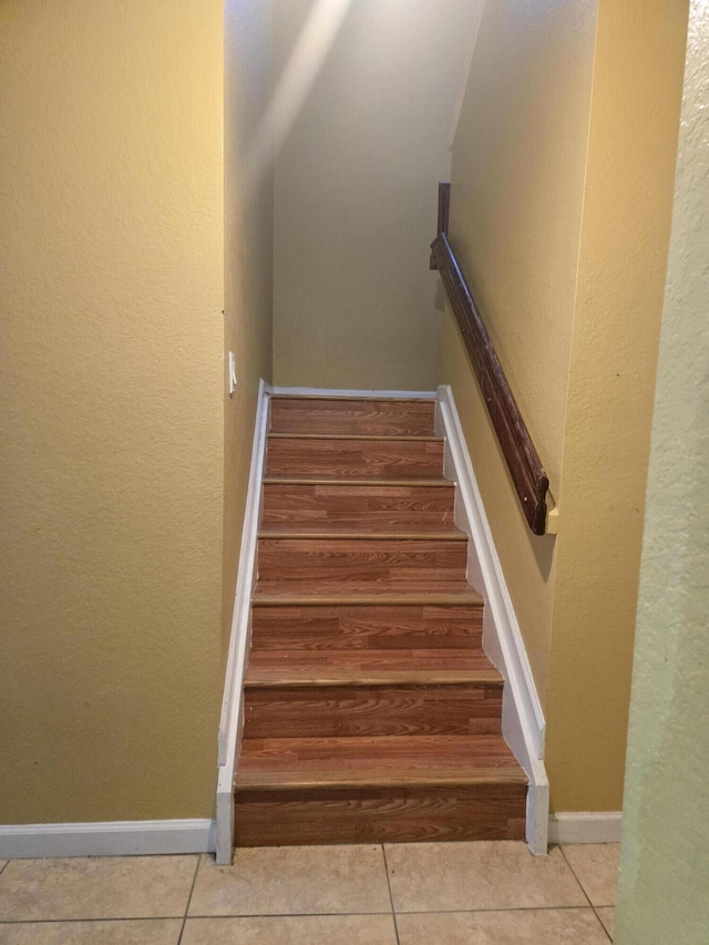 2137 Little Torch St, Riviera Beach, FL 33407 - stairway featuring tile patterned floors