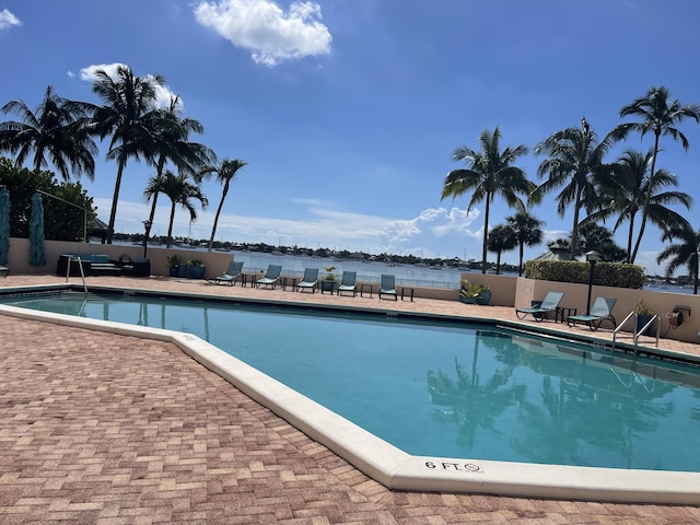 5200 N Flagler Dr Unit 1106, West Palm Beach, FL 33407 - community pool featuring a patio area