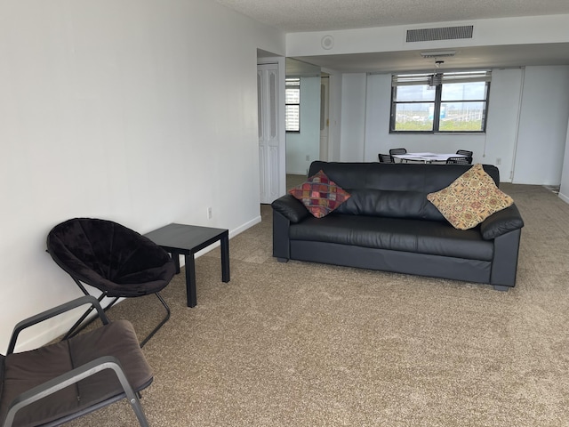 5200 N Flagler Dr Unit 1106, West Palm Beach, FL 33407 - living area featuring carpet floors