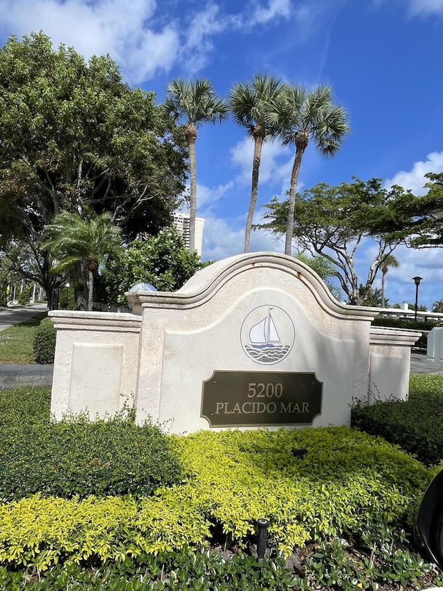 5200 N Flagler Dr Unit 1106, West Palm Beach, FL 33407 - view of community / neighborhood sign