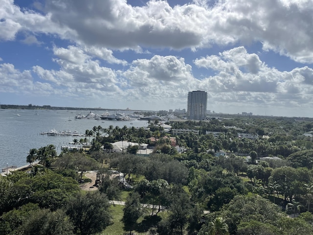 5200 N Flagler Dr Unit 1106, West Palm Beach, FL 33407 - aerial view of a nearby body of water