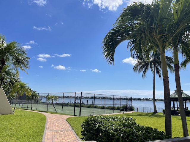 5200 N Flagler Dr Unit 1106, West Palm Beach, FL 33407 - water view with a gazebo