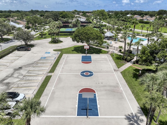 116 Dunes Edge Rd, Jupiter, FL 33477 - drone / aerial view of a pool