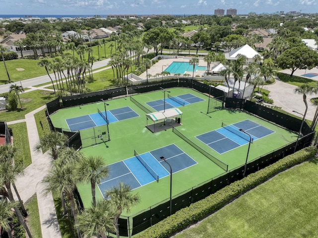 116 Dunes Edge Rd, Jupiter, FL 33477 - drone / aerial view of a pool area