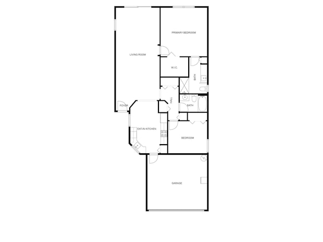 876 SW Rocky Bayou Ter, Port Saint Lucie, FL 34986 - view of property floor plan