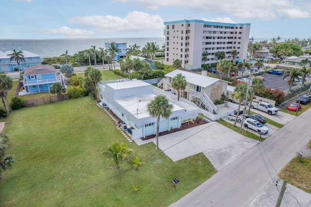 346 Hernando St, Hutchinson Island, FL 34949 - drone / aerial view of a nearby body of water