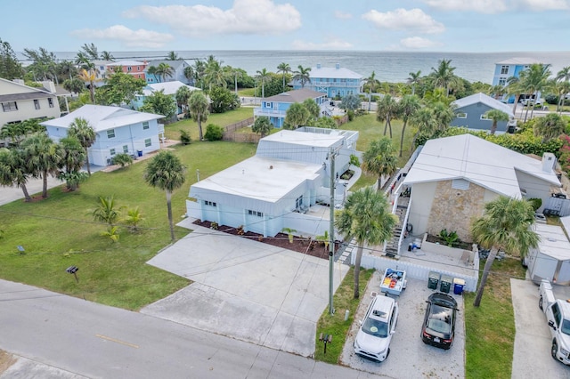 346 Hernando St, Hutchinson Island, FL 34949 - aerial view of a nearby body of water