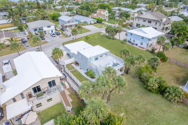 346 Hernando St, Hutchinson Island, FL 34949 - aerial view of residential area