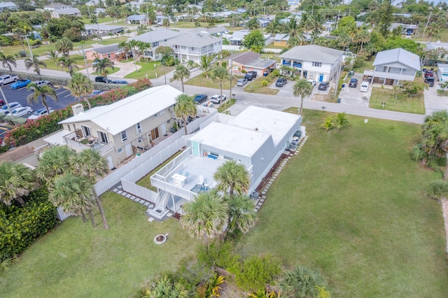 346 Hernando St, Hutchinson Island, FL 34949 - aerial perspective of suburban area
