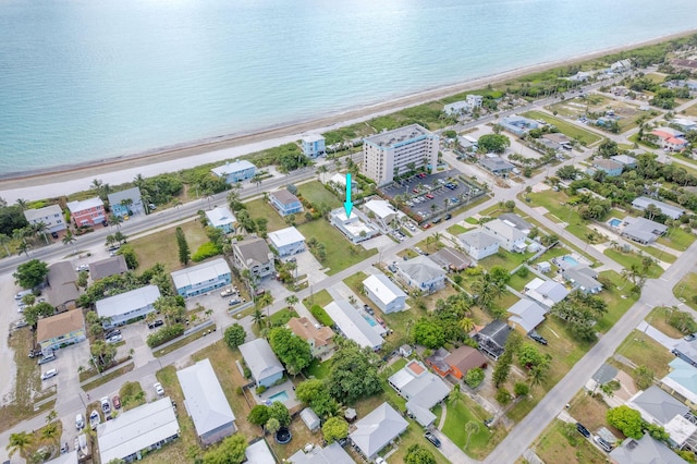 346 Hernando St, Hutchinson Island, FL 34949 - aerial view of property's location featuring extended coastline