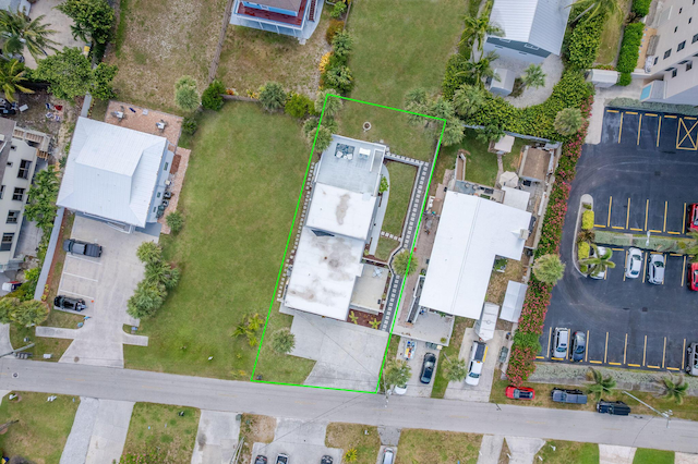 346 Hernando St, Hutchinson Island, FL 34949 - view of property location with property boundaries highlighted