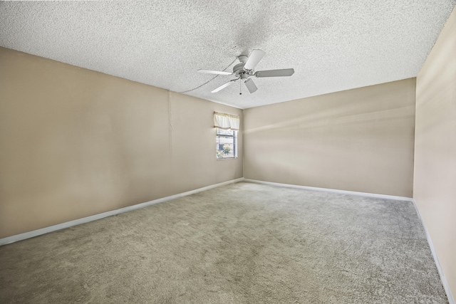 1882 SW Agnes St, Port Saint Lucie, FL 34953 - carpeted spare room featuring ceiling fan and a textured ceiling