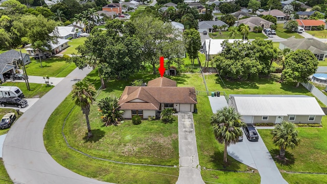 1882 SW Agnes St, Port Saint Lucie, FL 34953 - aerial view of residential area