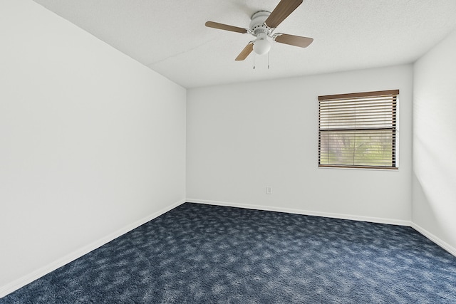 1882 SW Agnes St, Port Saint Lucie, FL 34953 - spare room with dark colored carpet and a ceiling fan
