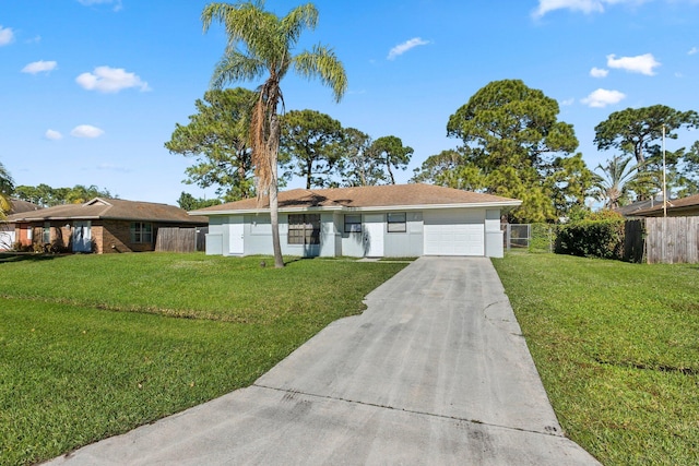1251 SW Sudder Ave, Port Saint Lucie, FL 34953 - ranch-style house featuring an attached garage and concrete driveway