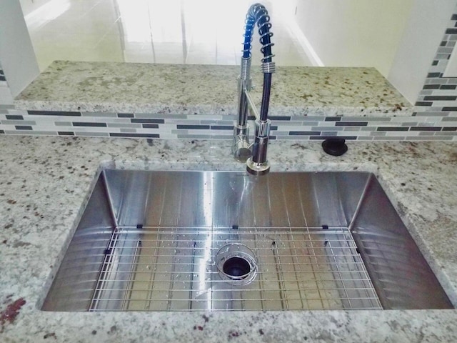 3350 Perimeter Dr Unit 1323, Greenacres, FL 33467 - kitchen view of tasteful backsplash and stone countertops