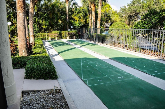 3350 Perimeter Dr Unit 1323, Greenacres, FL 33467 - view of community with shuffleboard