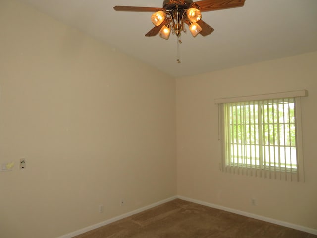 2357 Windjammer Way, West Palm Beach, FL 33411 - carpeted empty room featuring a ceiling fan and baseboards