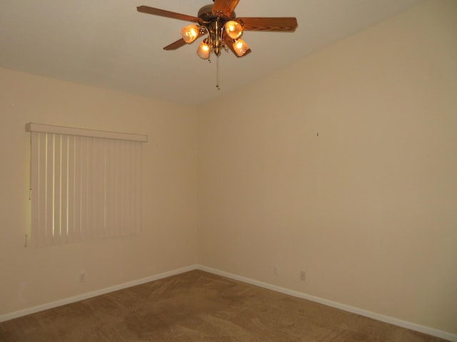 2357 Windjammer Way, West Palm Beach, FL 33411 - spare room featuring carpet flooring and ceiling fan