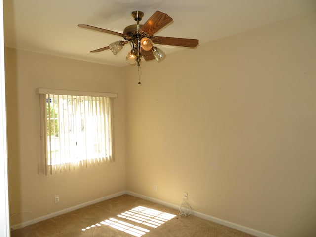 2357 Windjammer Way, West Palm Beach, FL 33411 - empty room with light colored carpet and ceiling fan