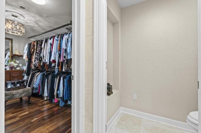1951 SE Erwin Rd, Port Saint Lucie, FL 34952 - spacious closet with a chandelier