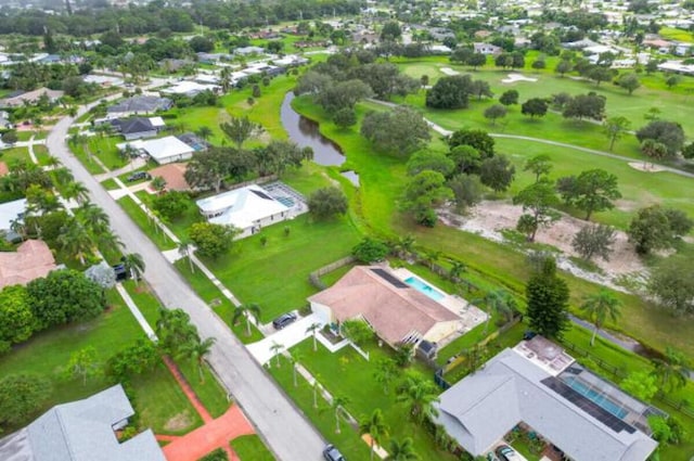 1951 SE Erwin Rd, Port Saint Lucie, FL 34952 - aerial view of residential area with a large body of water and a golf club