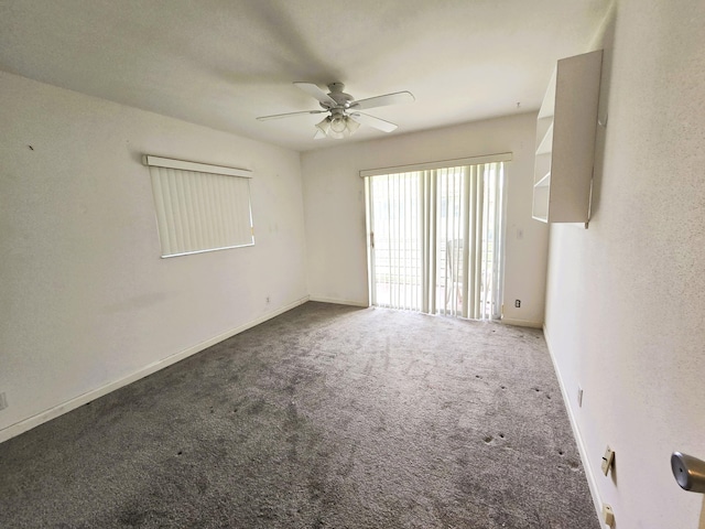 89 Saxony B B, Delray Beach, FL 33446 - spare room featuring carpet and ceiling fan