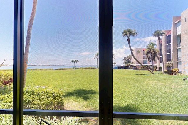 3492 NE Causeway Blvd Unit 104, Jensen Beach, FL 34957 - view of green lawn