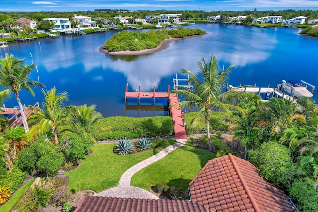 102 Victory Dr, Jupiter, FL 33477 - bird's eye view of a large body of water