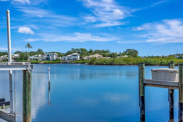 102 Victory Dr, Jupiter, FL 33477 - dock area featuring a water view
